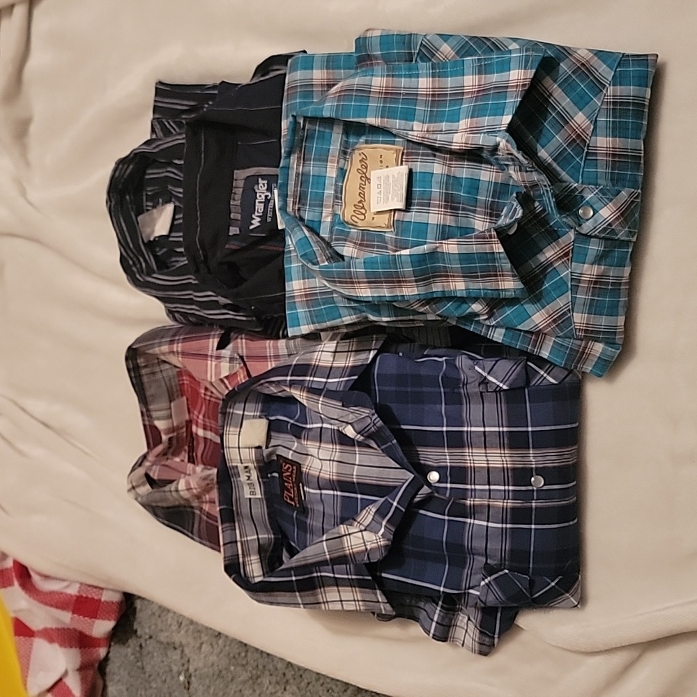 Plains western ss mens shirt.